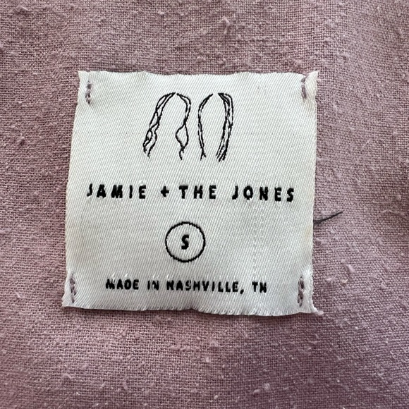 Jamie and the Jones Blank Canvas Top Petal Lavender Purple Raw Silk Drape Small - Picture 2 of 15